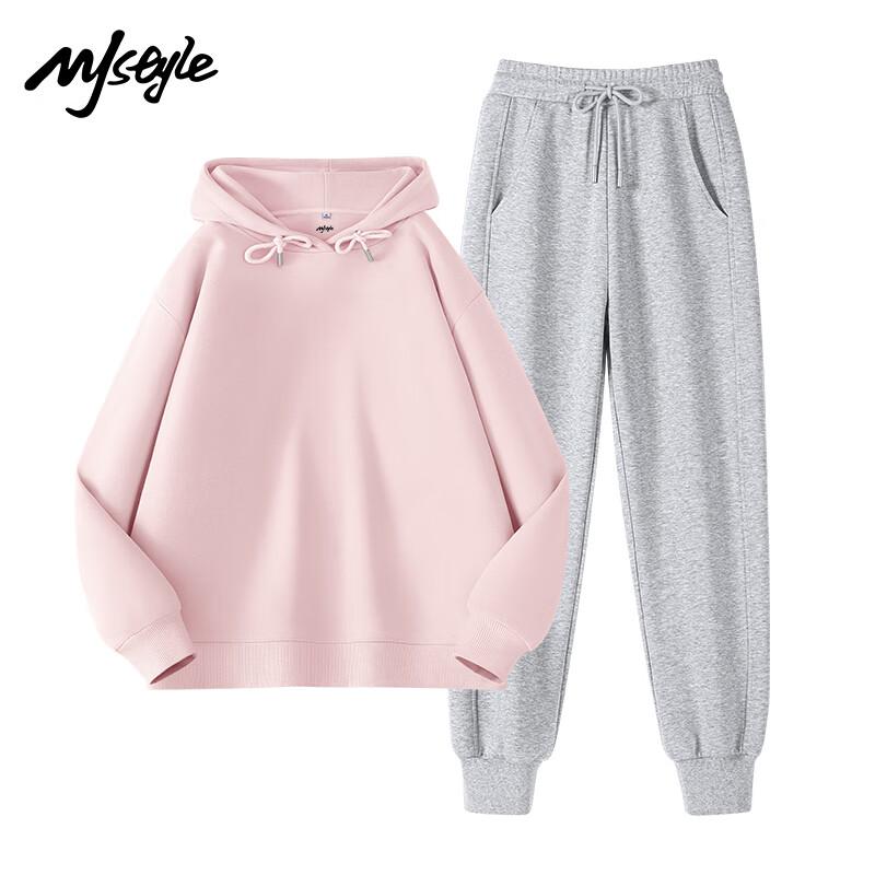 Women's Hooded Sweatshirt & Jogger Set
