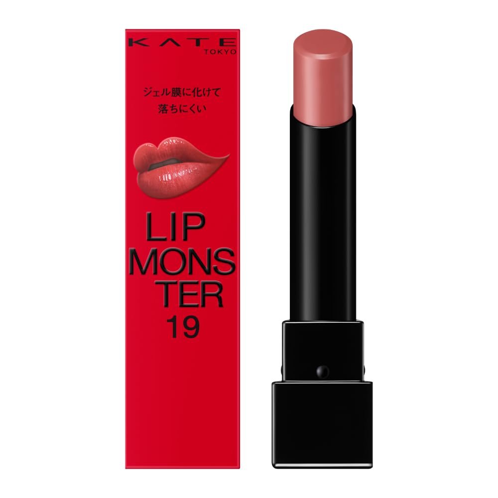 KATE Lip Monster 19 Rosé Pink - A sweet trap of lychee-like color. A nuanced pink shade reminiscent of sweet fruit. #MonsterOrchard. Moisturizing,