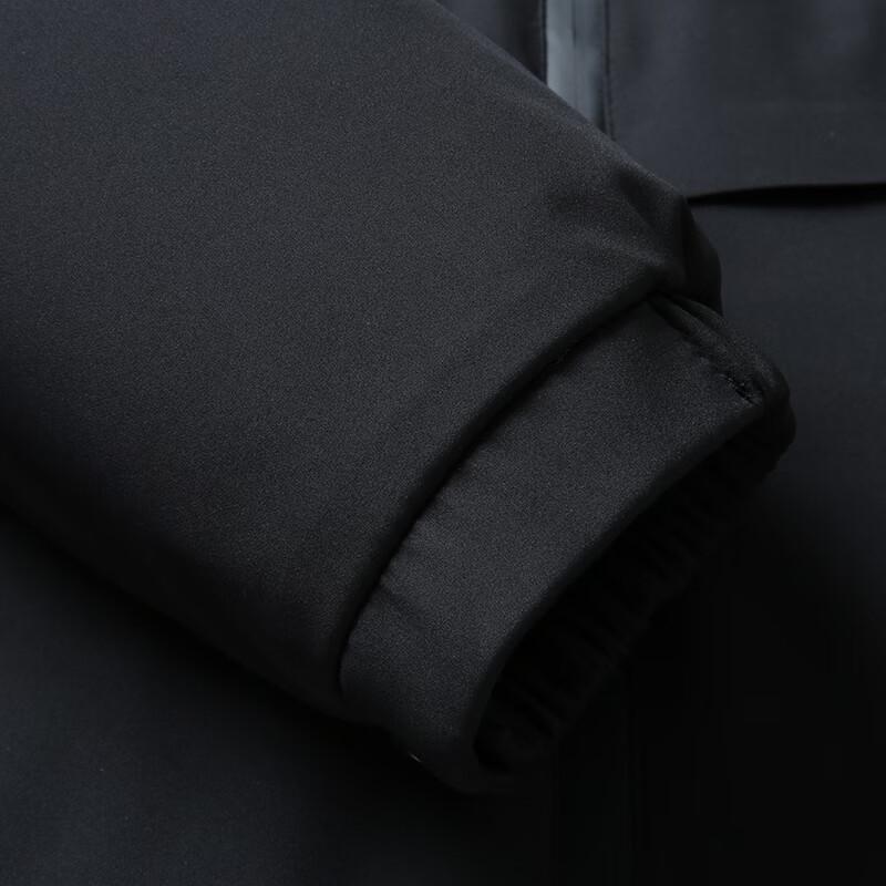 Dibinze Men's Plus Size Stand-Collar Padded Jacket