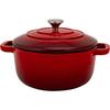 Cocotte - GEMÜTLICH & TRENDIG - Fontestic Mini - Fonte - Rot - Alle Herde