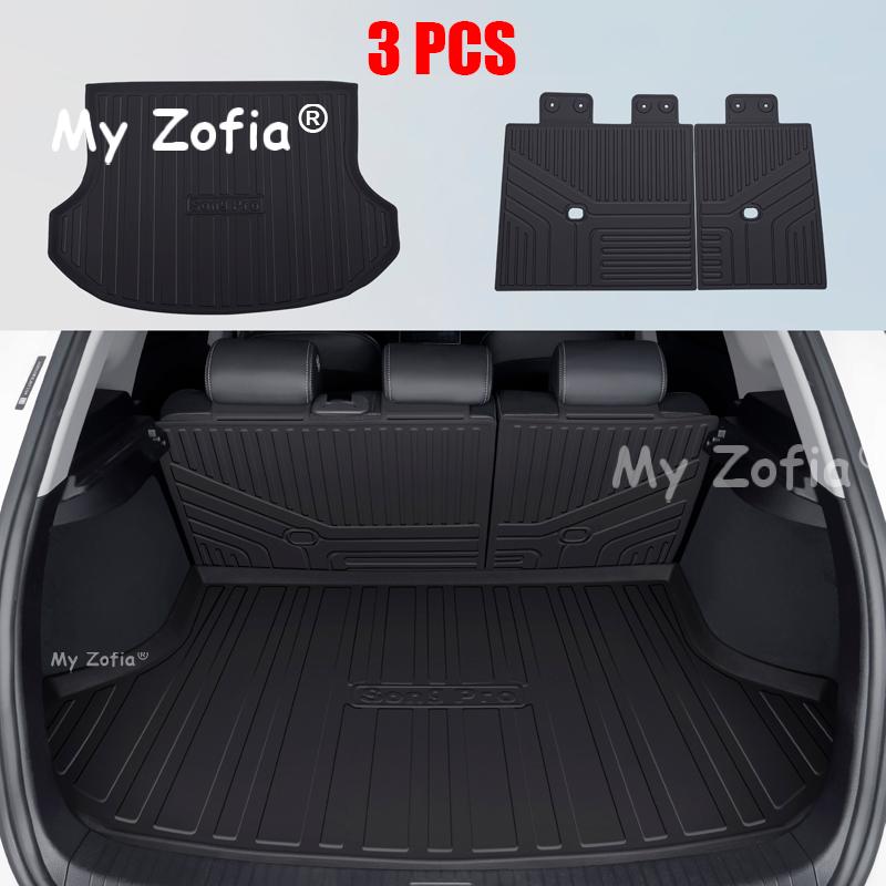 For BYD Sealion 5 DM-i 2025 2026 Car TPE Rear Seat Backrest Protective Pad Trunk Mat Anti-Kick Pad Car Interior Accessories