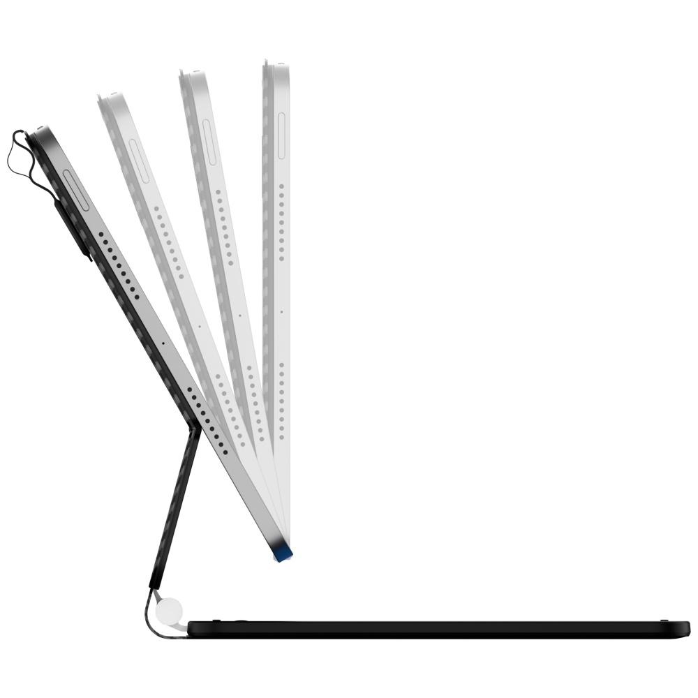 Etui Typecase Edge Z Klawiaturą Do Ipad  Pro 11" 2024/2025 Włókno Węglowe