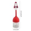 652F Silicone Tea Infuser Christmas Series Reusable Tea Diffuser Tea Filters 6 Styles