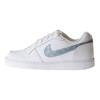 Nike Court Borough Canvas Synthetic Leather Non-Slip Low-Top Kids Skate Shoes Kids sneaker White Blue 845104-102