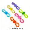 3/1Pc Pet Cat Hose Toy with Bell, Assorted Colors Bow Decor Cat Toy, Relieve Boredom Self-Amusement Interactive Toy