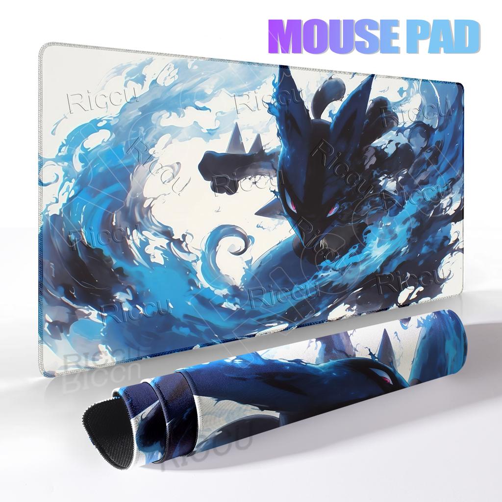 Mouse Pad Gaming Charizard Eevee Gengar Pikachu Pokemon Large Keyboard MousePad Game Accessories XXL Gamer Mat Anime PC Mousepad