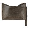Givenchy Voyou Metal Buckle Zipper Closure Distressed Leather Clutch Men clutch Beige Brown BK60EYK1XT-288