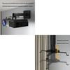 95AF Multiple Angles Projector Ceiling Mount Extendable 25-35cm Height Adjustable