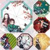Anime Demon Slayer Three-fold Umbrella For Sun And Rain Protection