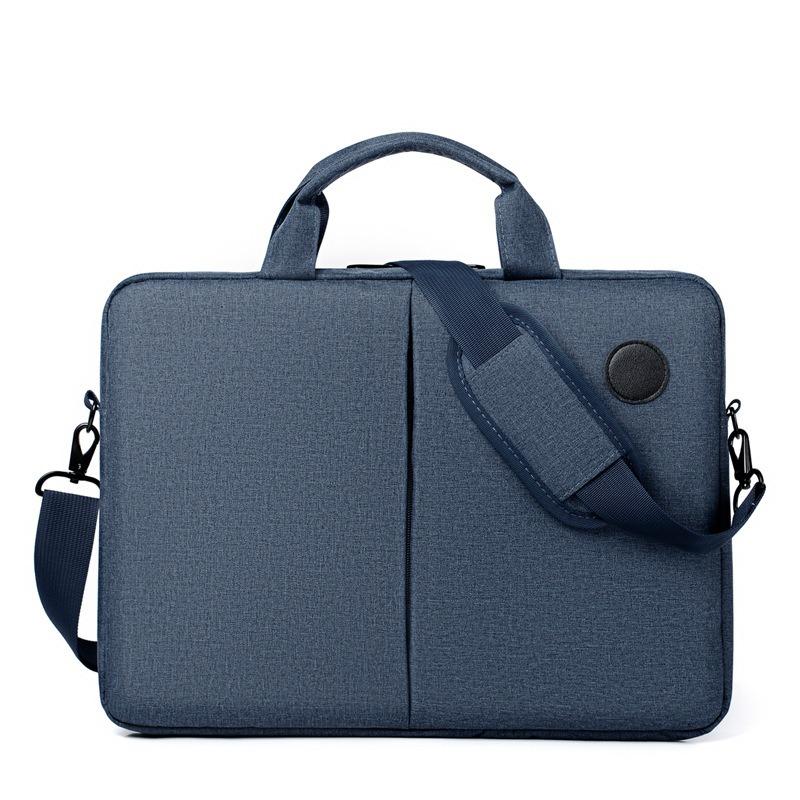 Laptop Bag Portable Single Shoulder Suitable for Men Portable Lightweight Lightweight Handheld Business Lightweight