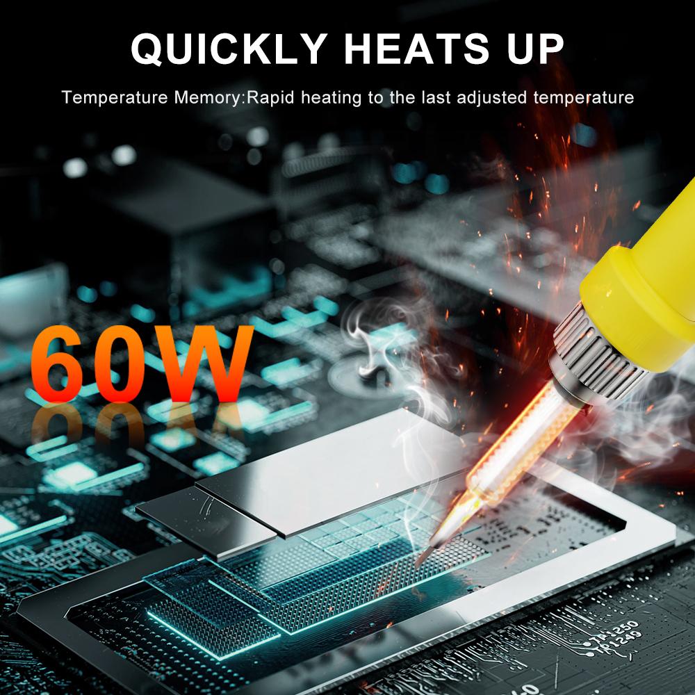 Cordless Soldering Iron Station Tool for Makita 18V LXT Battery Portable Electric 60W Soldering Iron Kit BL1850 BL1860 BL1830