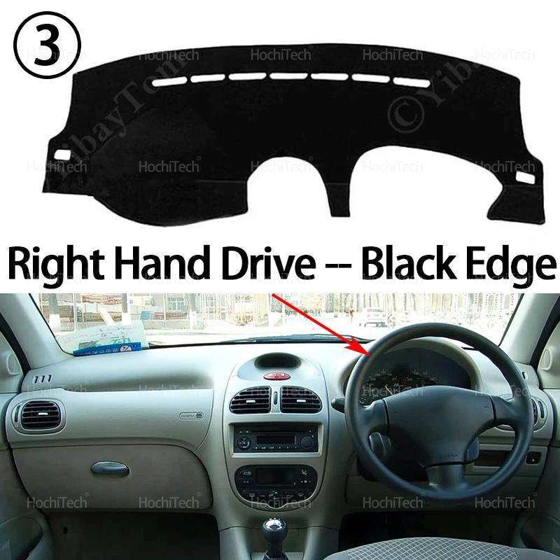 

Car Dashboard Cover Protective Pad Dash Board Sunshade Carpet Anti-UV Dashmat for Peugeot 206 CC T13 T16 T12 2004 2005-2008