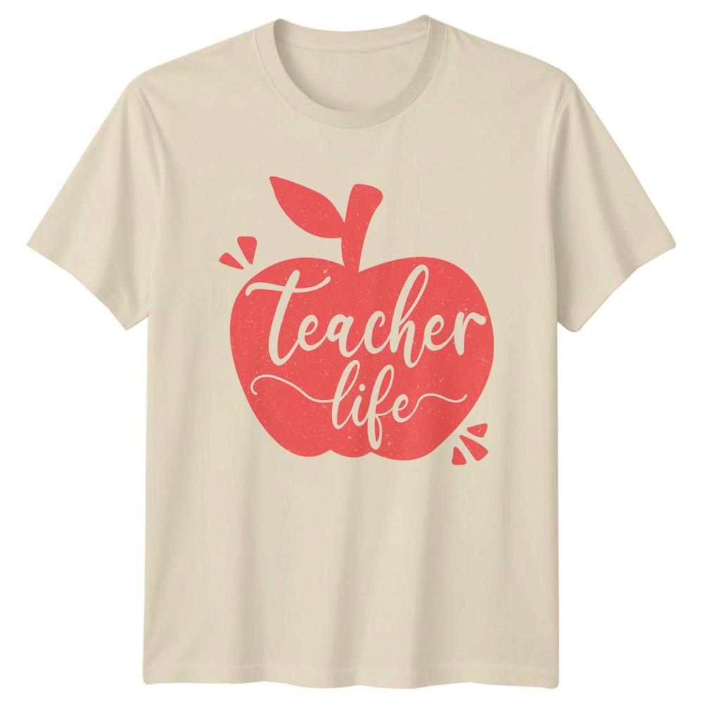 Teacher Life Unisexs TShirt School Teacher Education Teachers Day Gift For Her