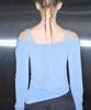 MUCENT Viola One-Shoulder Asymmetrical Shirred Tee (3 Colors)