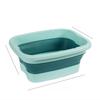 Fotskål Sammenleggbar Vannbøtte Bærbar Oppbevaring Husholdningsmassasje Helsebevaring Fotbadkar Leggdekket Isolert Fotvaskebasseng