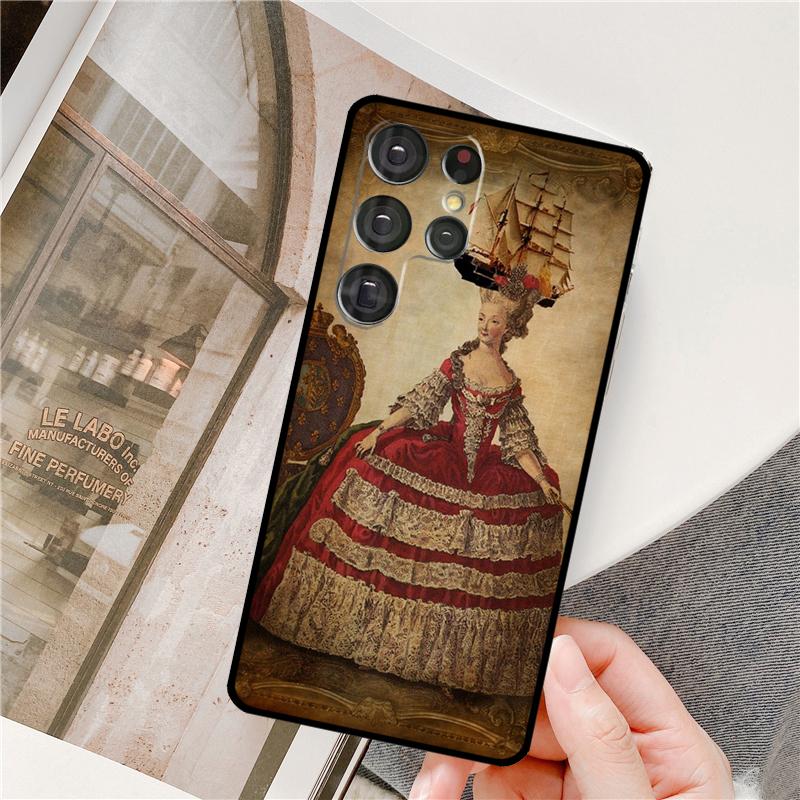 Marie Antoinette Phone Case For Samsung Galaxy S24 Ultra S9 S10 S20 S21 S22 S23 Plus S24 FE S25 Ultra Cover