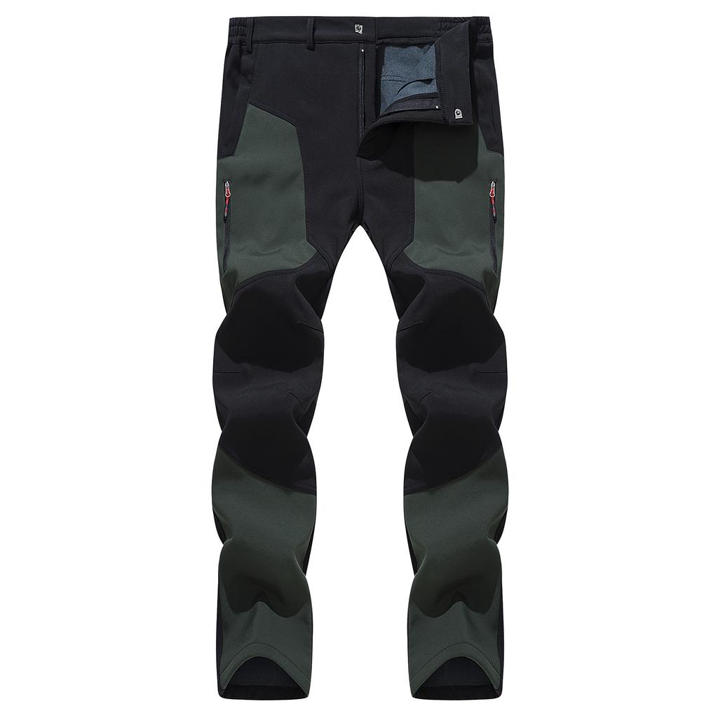 Męskie wodoodporne i wiatroszczelne spodnie sportowe do wspinaczki górskiej