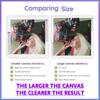Resin Photo Custom Diamond Painting With Sticker Legend FD AB Crystal Full Round Drill 5D DIY Private Embroidery Decor