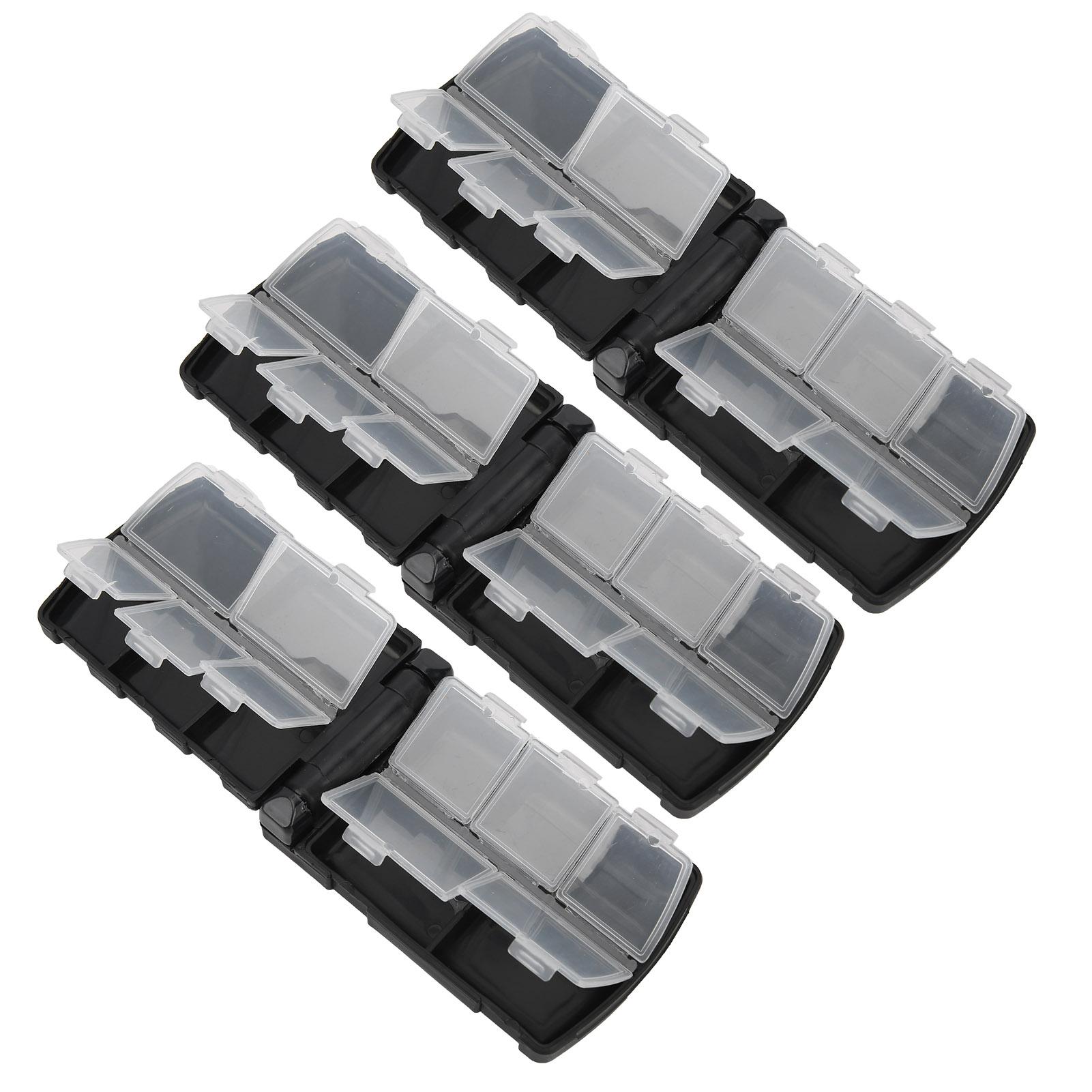 

3Pcs SemiAutomatic Fishing Tackle Box Fishing Lure Bait Storage Organizer Case Container(28054 1 )