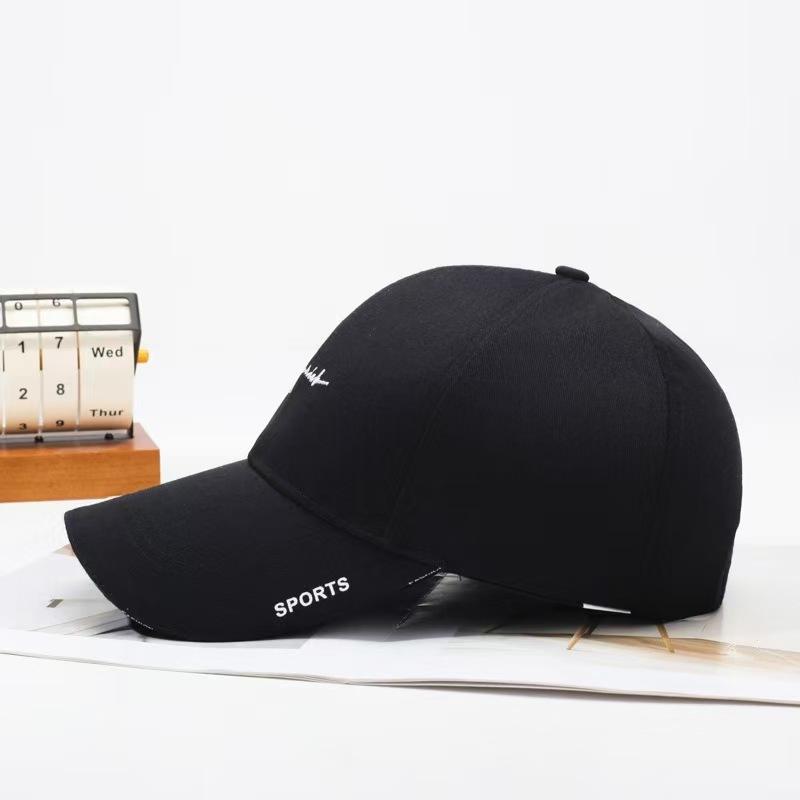 Spring And Autumn Hat Women'S Face Small Sunscreen Sun Hat Men'S Outdoor Cap Travel And Leisure Baseball Cap