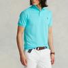 Polo Ralph Lauren Ss22 Solid Color Logo Embroidered Short Sleeve Polo Shirt Men tops Blue MNPOKNI1N821689-400