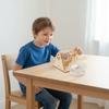 Interactive Wooden Silkworm Life Cycle Building Toy For Kids Educational Experience And Parent Child Interactive Play