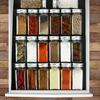 2PCS Kitchen Shelf Organizer with Stepped Layered Design PP Spice Organization Rack for Cabinet Storage And Pantry