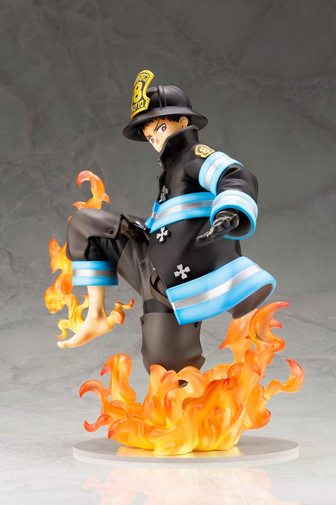ARTFX J Fire Force Shinra Kusakabe Scale PVC Painted Complete Figure 1/8