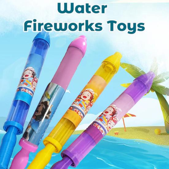 Water Toy High Pressure Pull-Out Sprinkler Spray Toys for Bathing Pool Party Entertainment Family Friends Interactive Pool Game