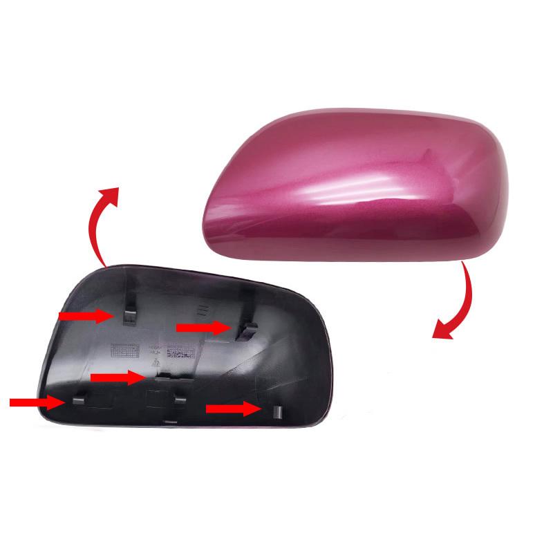 Autozubehör Für Toyota Yaris P90 Hatchback Allgemeines Modell 08-13 Rückspiegelabdeckung Rückfahrspiegelgehäuse Spiegelgehäuse Gehäuse