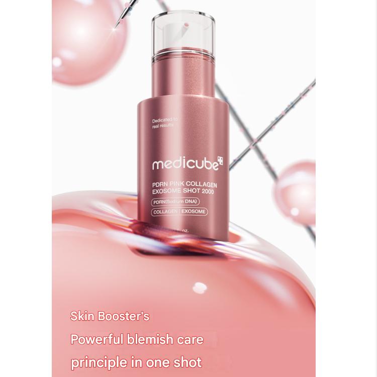Medicube PDRN Różowy Kolagen Egzosomowy Shot Ampułka 2000 (30 ml), Ampułka 7500 (30 ml) (7 opcji)
