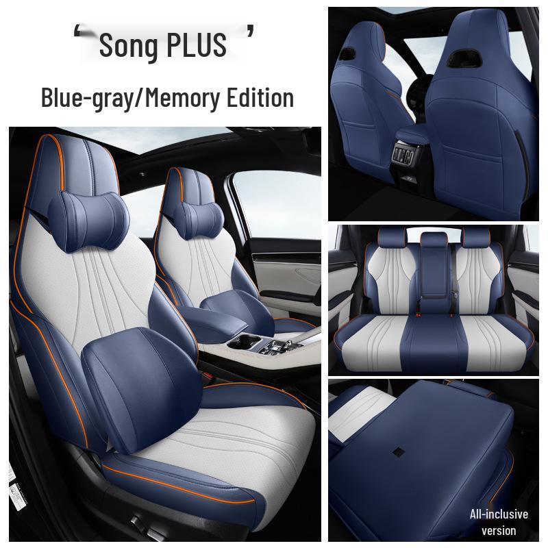 Neues BYD Song Pro Autositzkissen-Set - Premium-Leder, Originaldesign