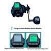 Corrosions Resist Saltwater Freshwater Fishing Reel Electronic LED Screen Fishing 7.2:1 High Speed Powerful Fishing Reel