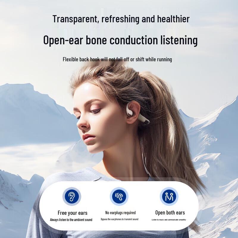 Philips TAA1708 Open-Ear Ear-Hook Sports Bluetooth Headset