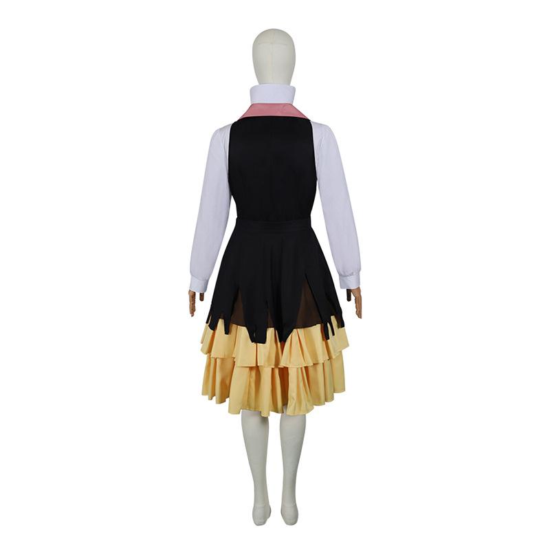 Anime Lucy Maud Montgomery Cosplay Uniform Double Ponytail Wig Women Gothic Dress Shirt Vest Skirt Outfit Halloween Party Suit