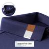 FORTEI Silk & Honeycomb Pique Cotton Men's Polo Shirt