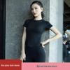 Conjunto de Fitness de Verano de Alta Gama para Mujer - Secado Rápido para Yoga y Pilates - Ropa Exterior de Manga Corta