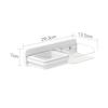 Best in AI Wall-Mounted Divided Drainage Soap Dish