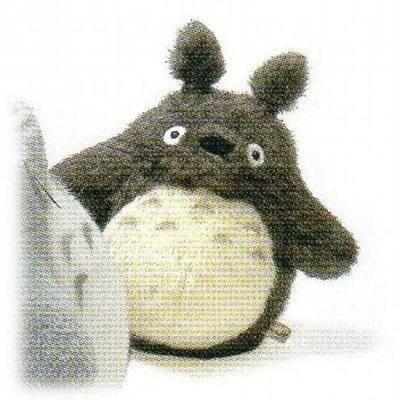 Studio Ghibli Meu Vizinho Totoro Totoro Grande Cinza Escuro Médio Brinquedo de Pelúcia Altura 27cm