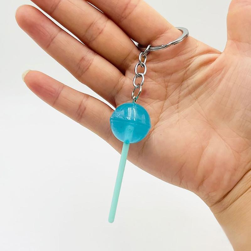 1 buc. Breloc cu acadele de simulare, accesorii din rășină luminoasă transparentă, ornamente pentru sac de bomboane, cadouri creative.