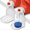 Laundry Detergent Cup Leak Proof Laundry Detergent Cup Holder Soap Dispenser Fabric Softener Rack Soap Dish Anti-Slip Tray Cup