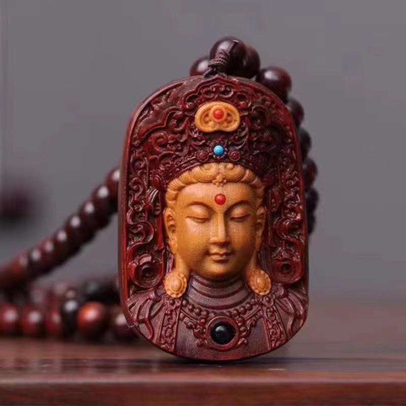 Chengui Zhao Gongming Martial God of Wealth Pendant Necklace – Five Ways God of Wealth Design for Men and Women