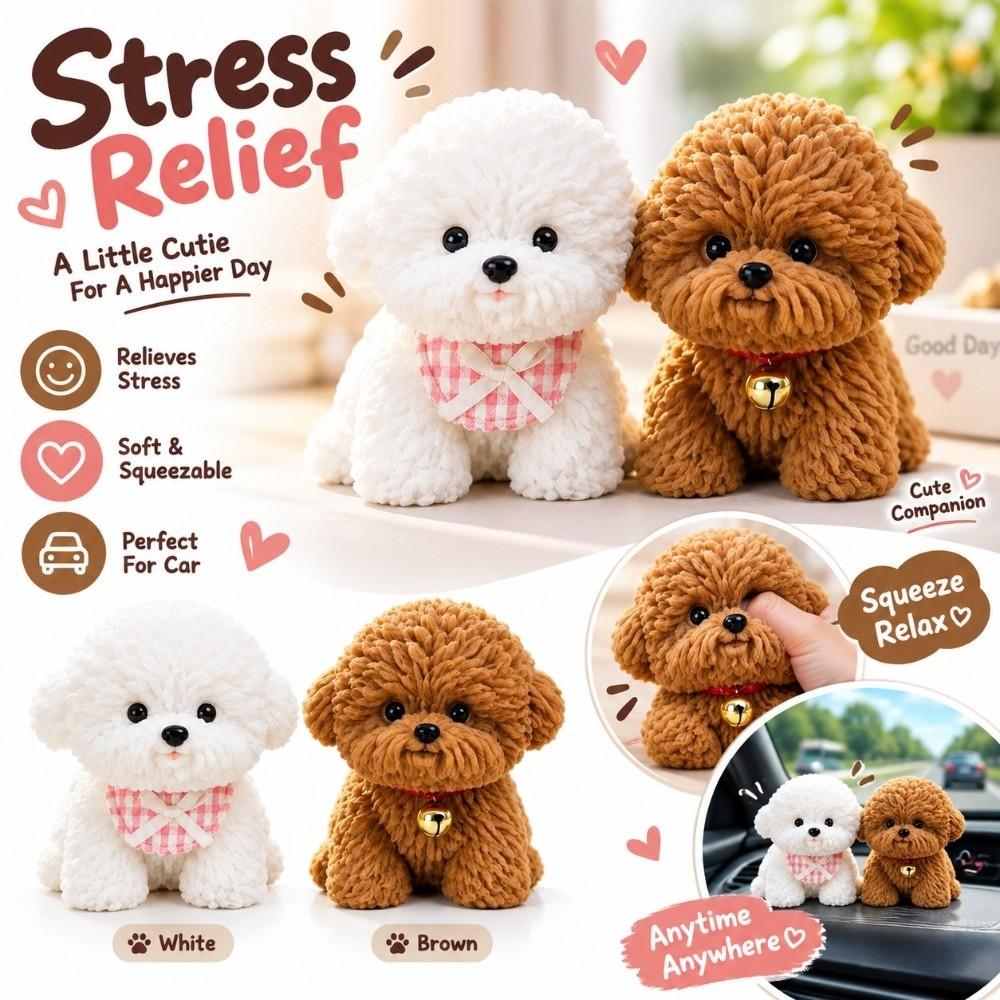 Skin Friendly Fidget Toy Soft Hand Feel Stress Relief Toy Car Dashboard Ornament Home Decoration