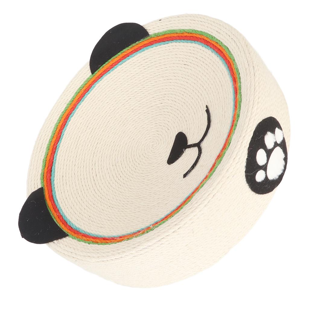 Cat Scratchpad Nest Sisal Wearproof Round Grinding Claws Reusable Cat Scratcher Lounge Bed for Rest