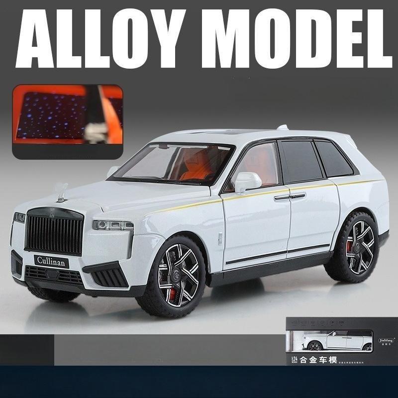 1:24 Rolls Royce Cullinan Phantom Modellauto Spielzeug Legierung Karosserie Licht Sound Stoßdämpfung Sportwagen Modelle Sammlung Jungen Geschenke