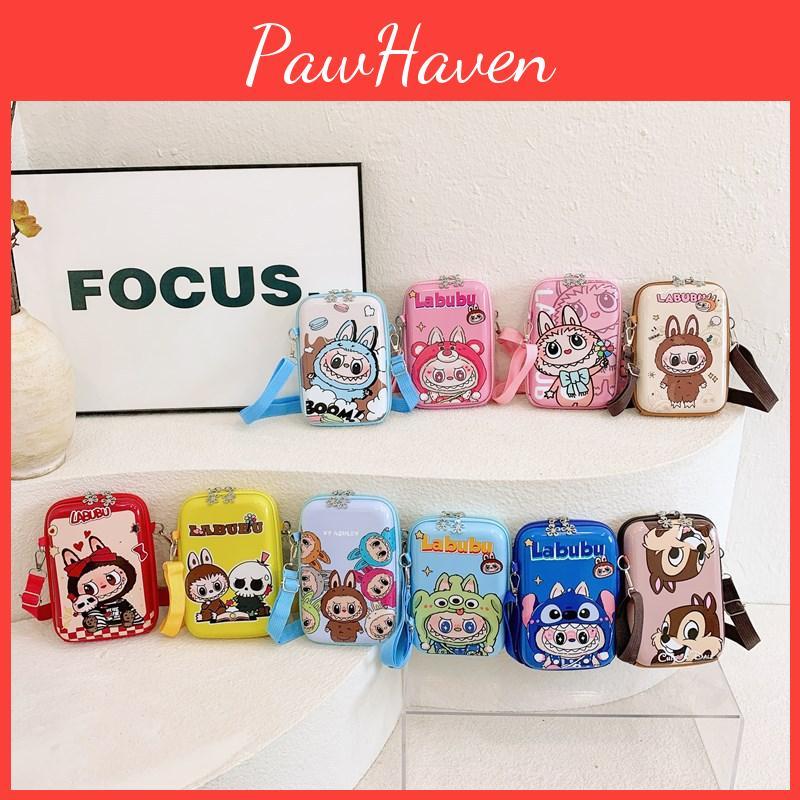 And Cute Sweet Childrens Crossbody Bag Waterproof Pvc Travel Pouch For Kids