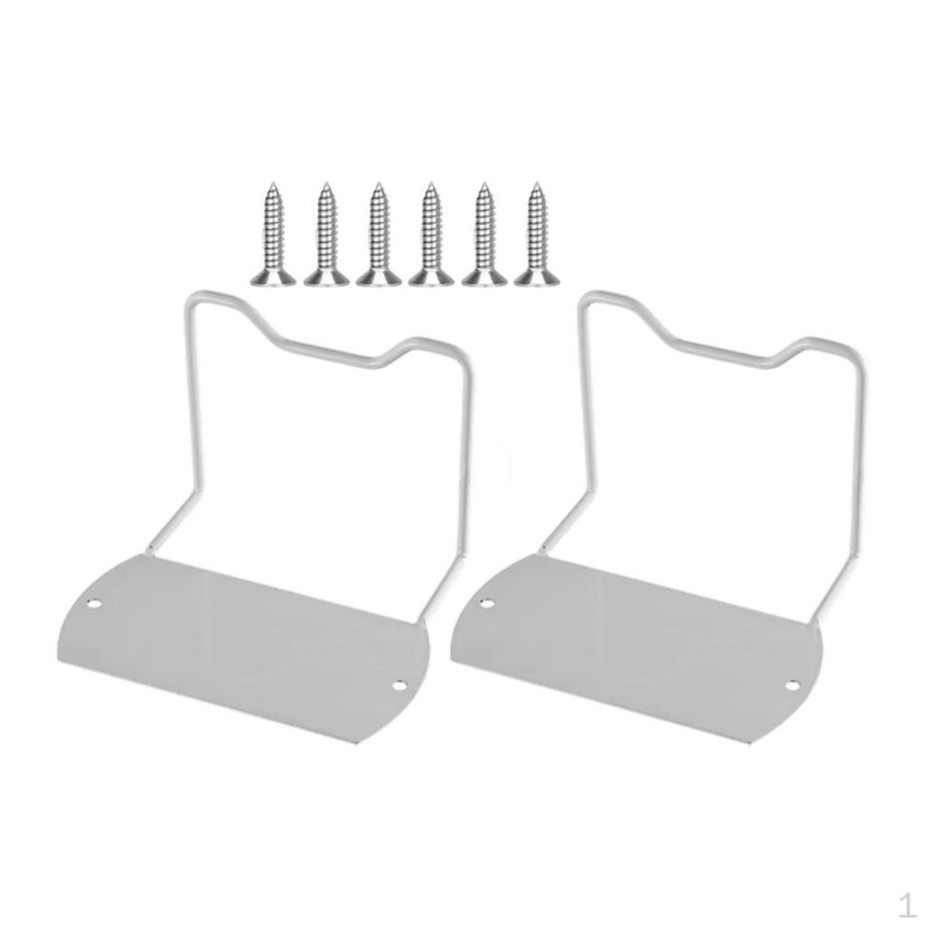 2 -piece Mattress Holder Cap for The Installation of Bed Frame Supports Clamp Without Slide