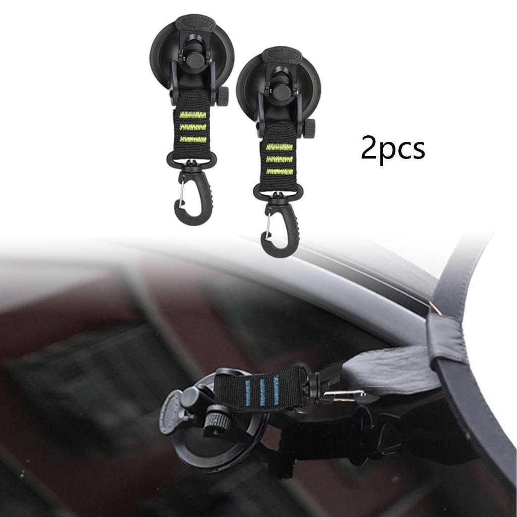 Pack of Rotating Suction Cups for Tent Anchoring