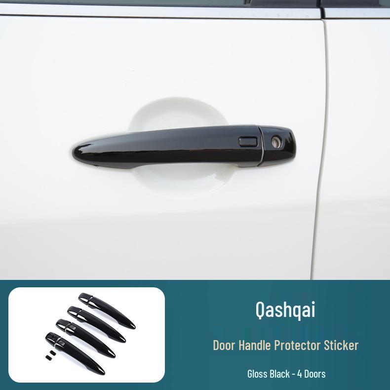 Qashqai Außentürgriffschalen-Aufkleber - Kratzschutz & Dekorative Zubehörteile