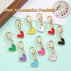 20pcs Elegant Love Pendants Mini Beaded Bag Pendant Funny Shoe Accessories Pendant  Bag Accessories